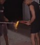 Roman Candles Don't Go As Planned