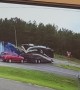 Motorhome Pulls Out In Front Of 18-Wheeler
