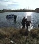 Police officers rescue family from freezing pond in Illinois