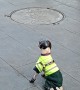 Tiny Police Dog Cleans Up the Streets