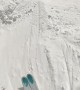 POV: Mogul Skier Performing a Perfect Backflip