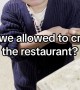 Mom Explains Restaurant Rules to Her Daughter