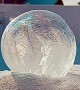 Magical Soap Bubble Freezes In Real Time