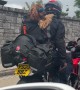 Cool Dog Rides Motorbike