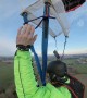 My First Tracking BASE Jumping from a Paramotor