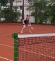 Tropical Tennis Means Having Mosquito Racket