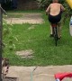 Grandma Falls Off Bicycle