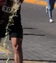 Runner Gets Superhero Escort to Finish Line
