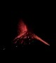 Guatemala's Volcan de Fuego Erupting at Night