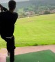 Newbie Golfer Breaks His Club