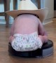 Baby Cowboy Rides a Roomba