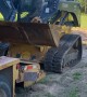 Golden Retriever Gets a Ride in a Skid Steer