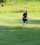 Bird Chases Golfer Away From Nest