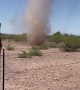 Life and Death of a Dust Devil