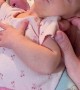 Baby Boy Sucks on Twin Sister's Thumb