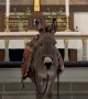 Donkey Listens To Church Music