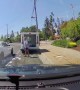 Dashcam Captures Poor Execution Of Letter Lift