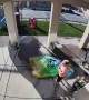Woman Tries to Move a Splash Pad and Ends Up Flying Backwards