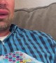 Husband Stung by a Wasp on His Lip