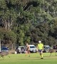 Emus Interrupt Game of Australian Football