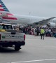 Escalator Fire At JFK Grounds Planes