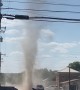 Fast Dustnado In Baird, Texas