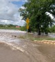 South Llano River Flooding at Junction, Texas