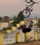 Cyclist Fails to Land Flip
