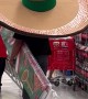 Man Dons a Giant Sombrero