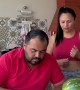 Woman Impatiently Breaks Open Watermelon