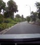 Dashcam Captures Tesla Losing Control and Crashing