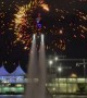 Flyboard Fireworks Show
