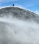 Walking Through Volcanic Gas on Mount Etna