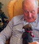 Grandpa Surprised With Puppy For Christmas