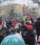 Hundreds Gather for Washington DC Snowball Fight
