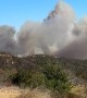 Overlooking Palisades Fire From Topanga State Park