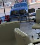 Buck Crashed Into Nail Salon