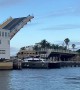 Yacht Breaks Its Mast Against a Raised Drawbridge