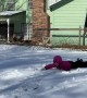 First Snowday Faceplant