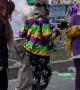 Elder Mardi Gras Reveler Does Cupid Shuffle