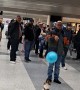 Little Dog Plays Balloon At Airport