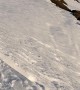Skier Full Send Tumbles Down Rocky Slope