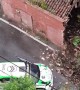 Rally Driver Yerey Lemes Collides With Building