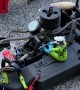 RC Car With Action Figure Operators