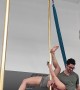 Coaches Intervene When Pole Dancer Collapses During Practice