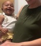 Baby Cracks Up Over Crushed Garlic