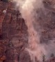Small Rock Slide at Zion National Park