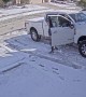 Texan Woman Unexpectedly Falls on Ice