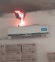 Heating and Cooling System Catches Fire in a School