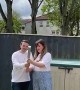 Defecating Doggo Photobombs Gender Reveal